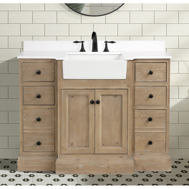 Sand & Stable Claire 48" Single Bathroom Vanity Set & Reviews Wayfair